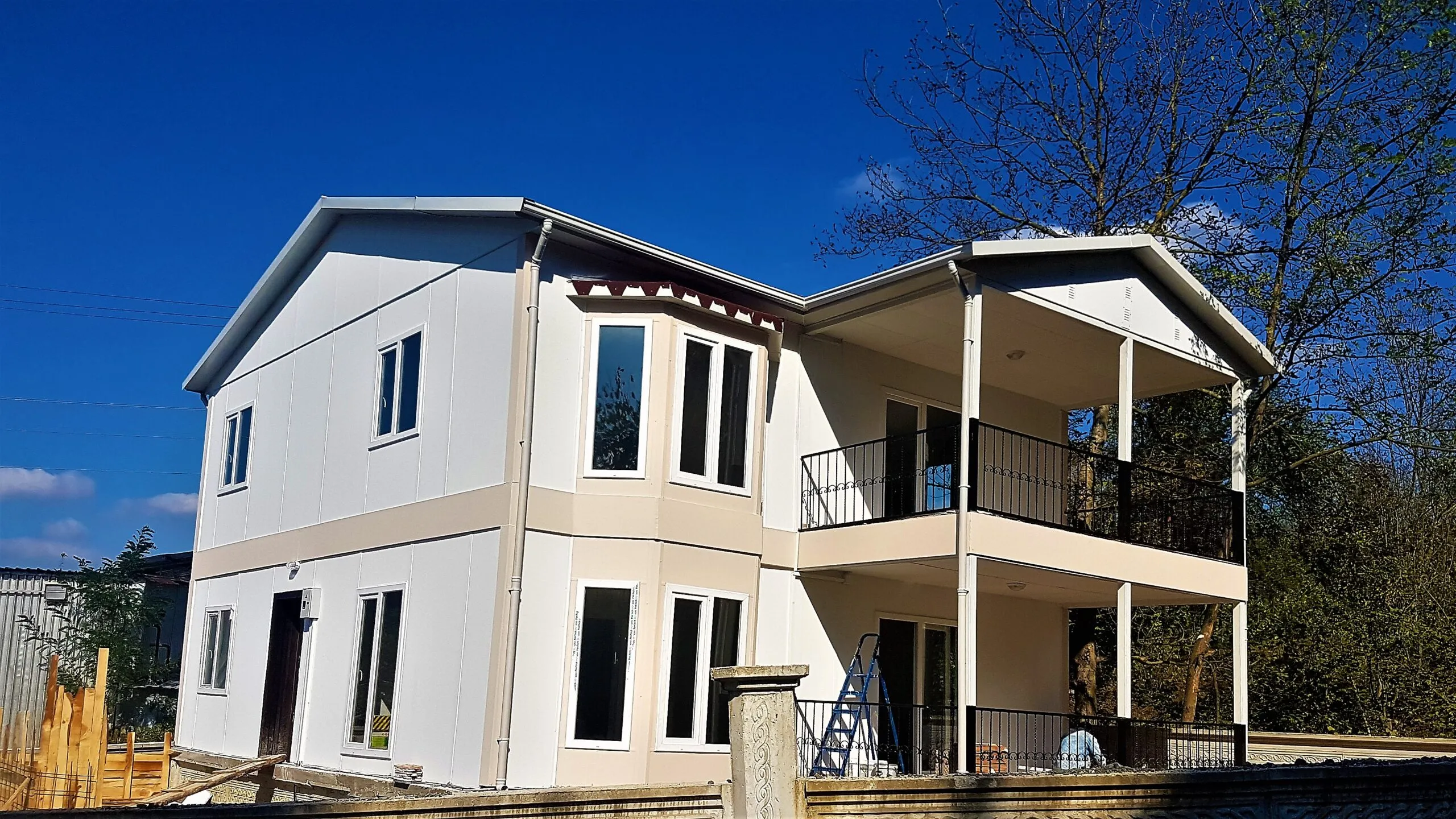 tekirdağ çift katlı prefabrik ev