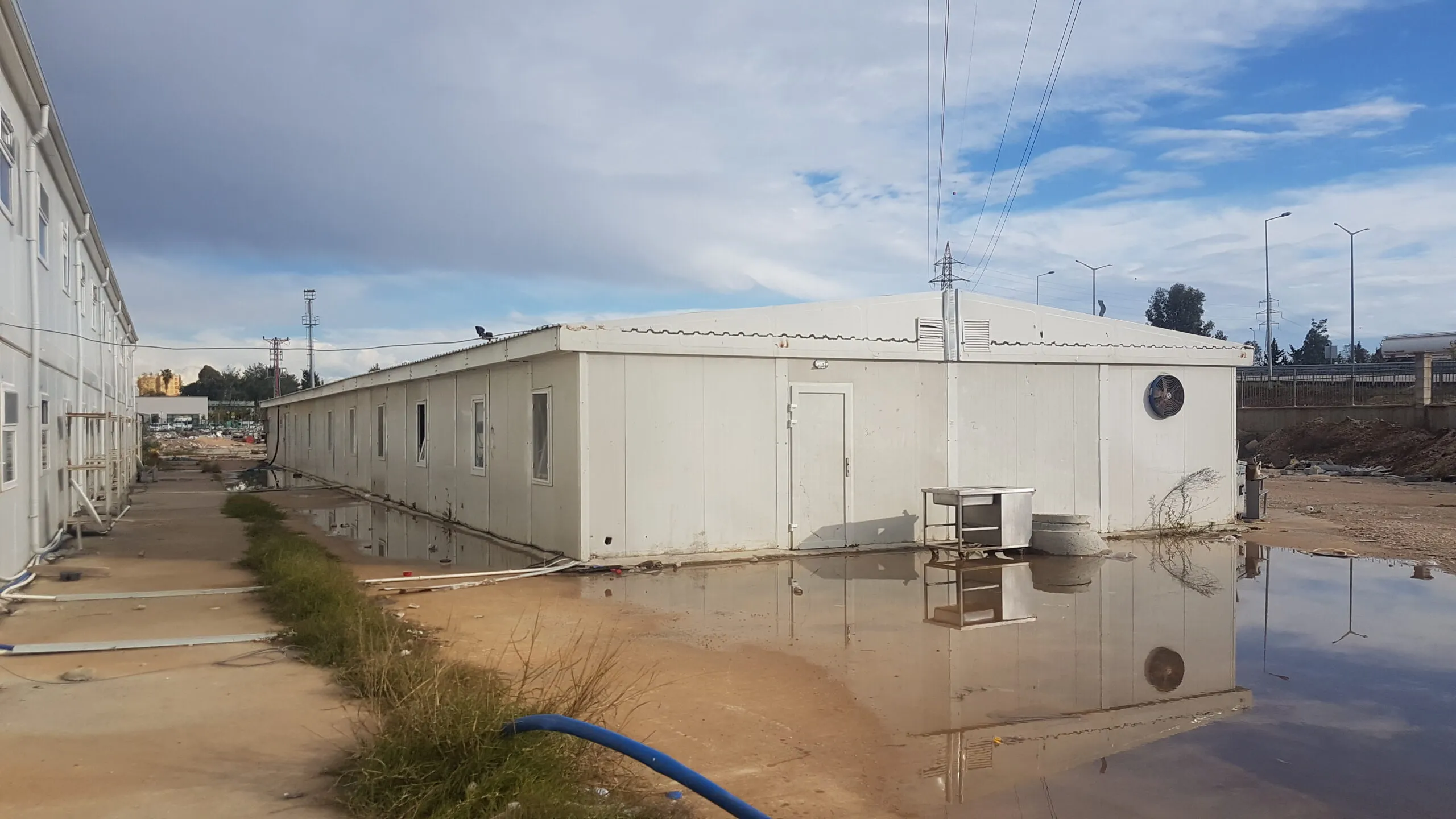şehir hastanesi prefabrik binaları