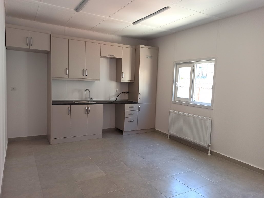 prefabrik okul binası