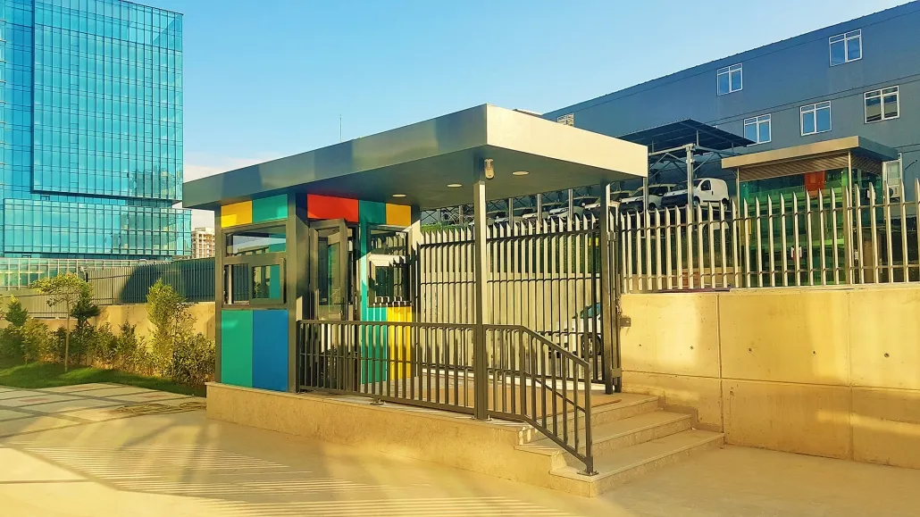 okul binası resepsiyon modülü