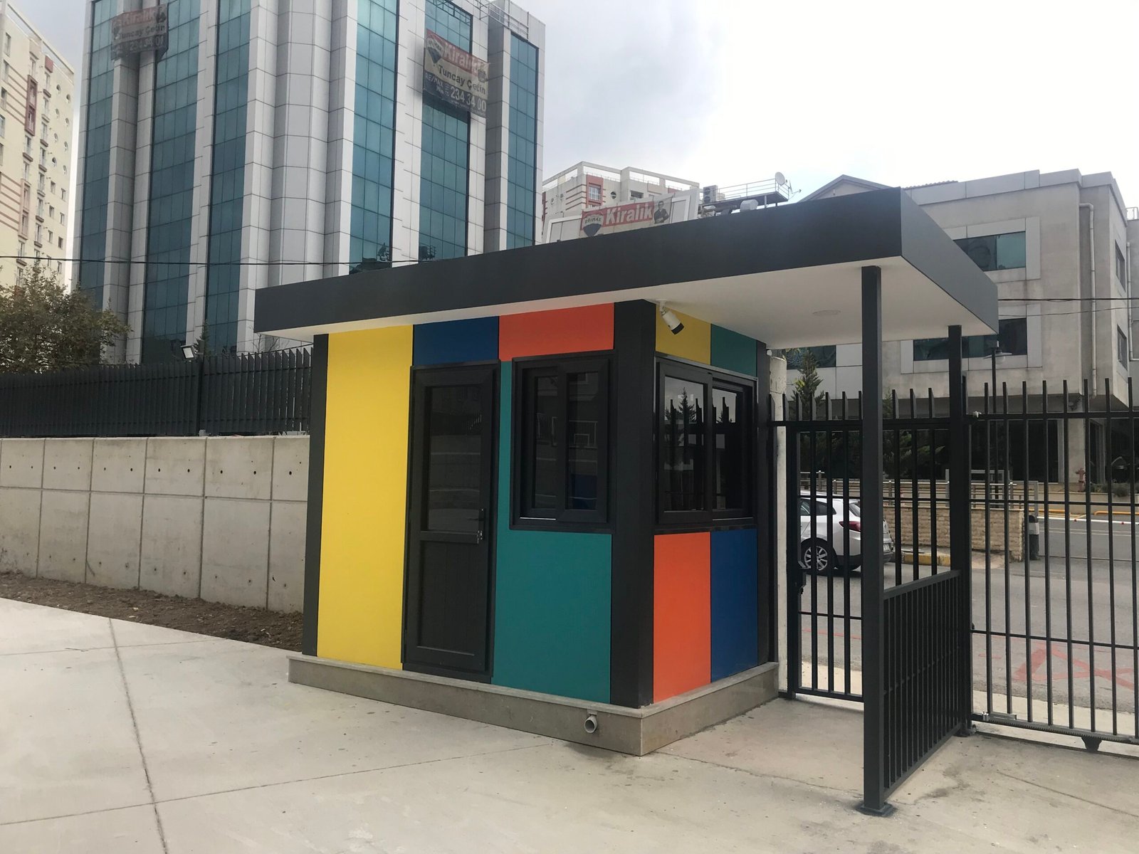 Pendik Okul Binası Resepsiyon Modülü Pramo Prefabrik10