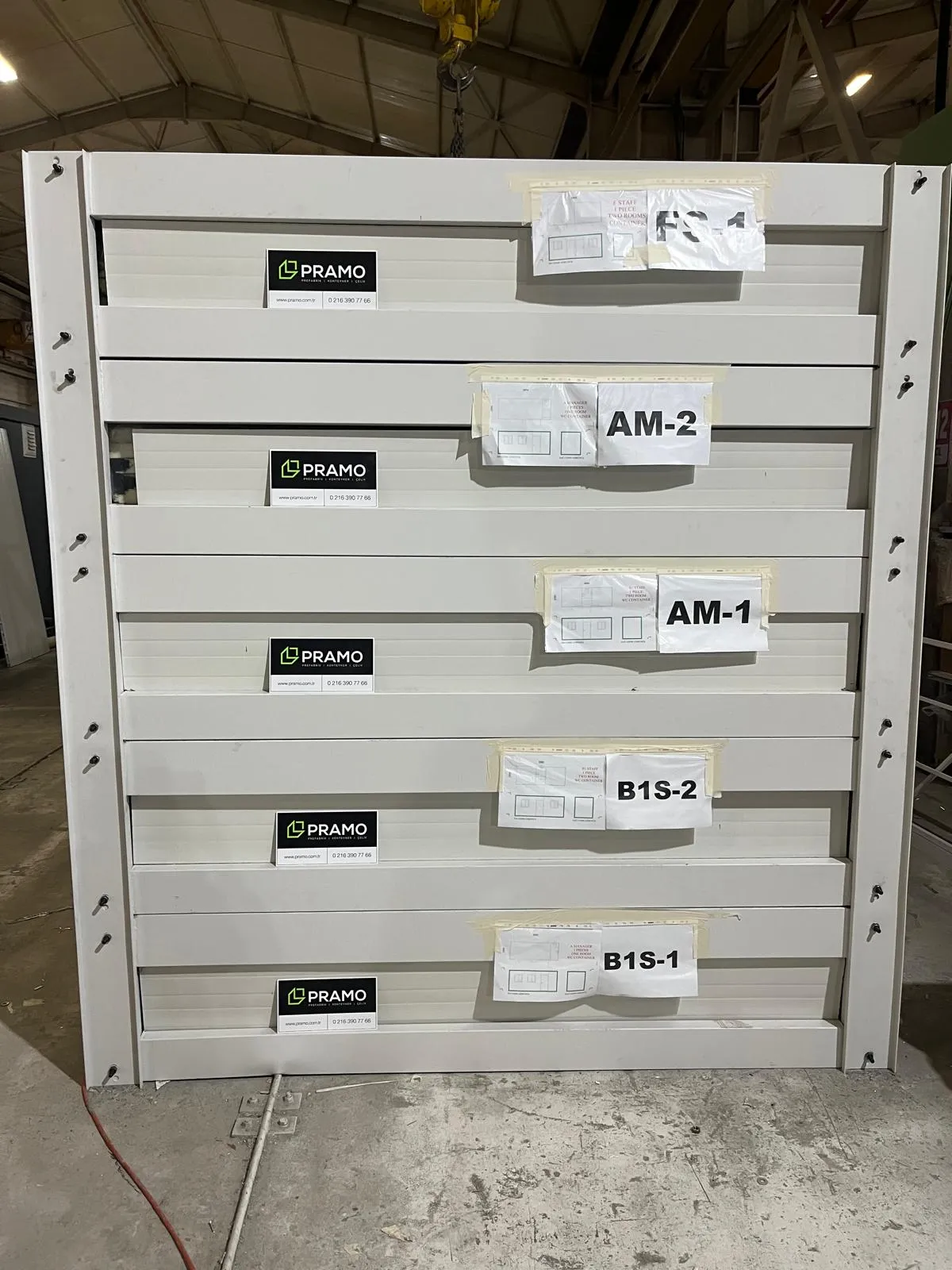 flatpack prefabrik pramo