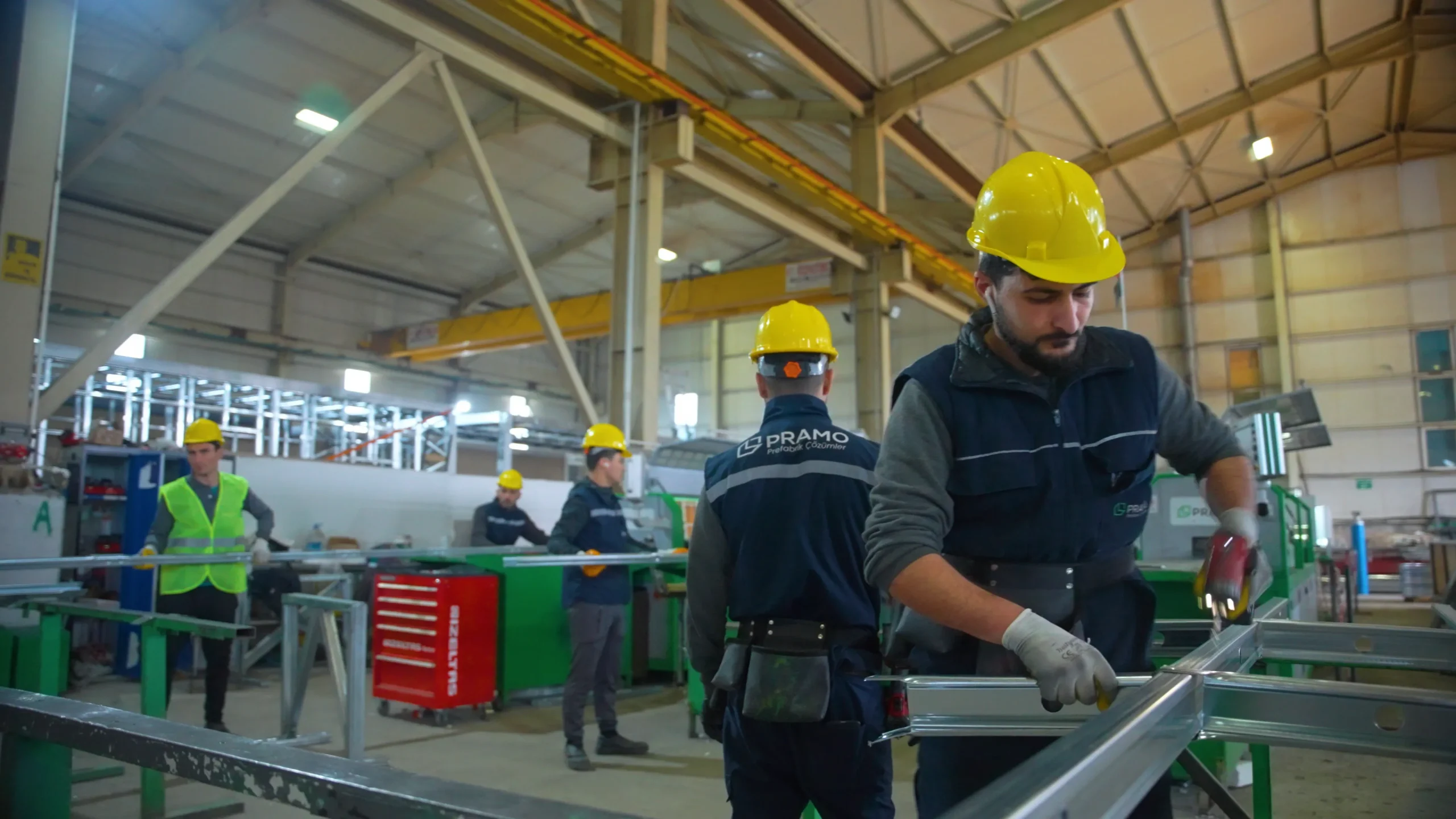 pramo prefabrik üretim tesisi