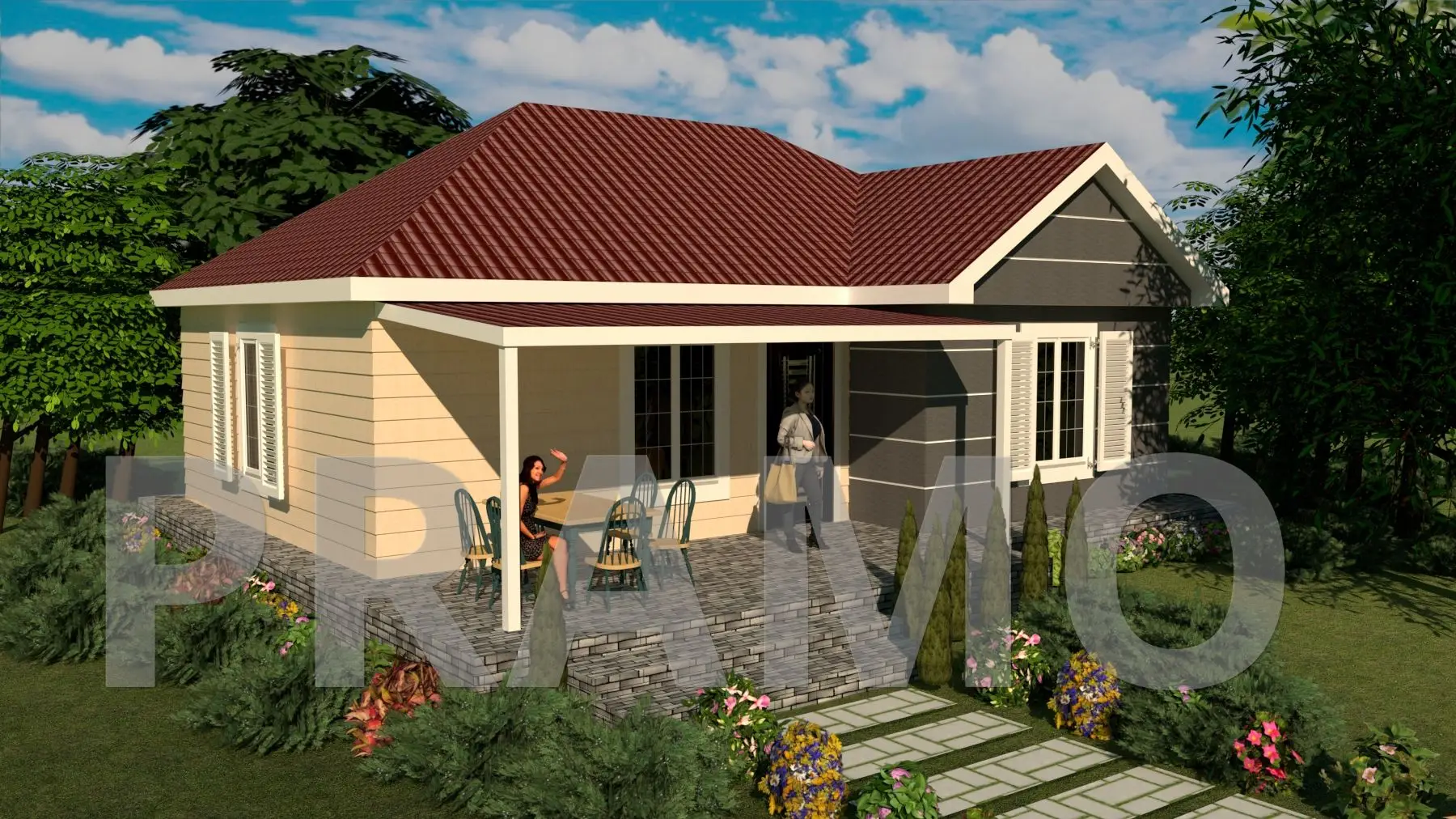 84 M. TEK KATLI ÇELİK KONUT-2