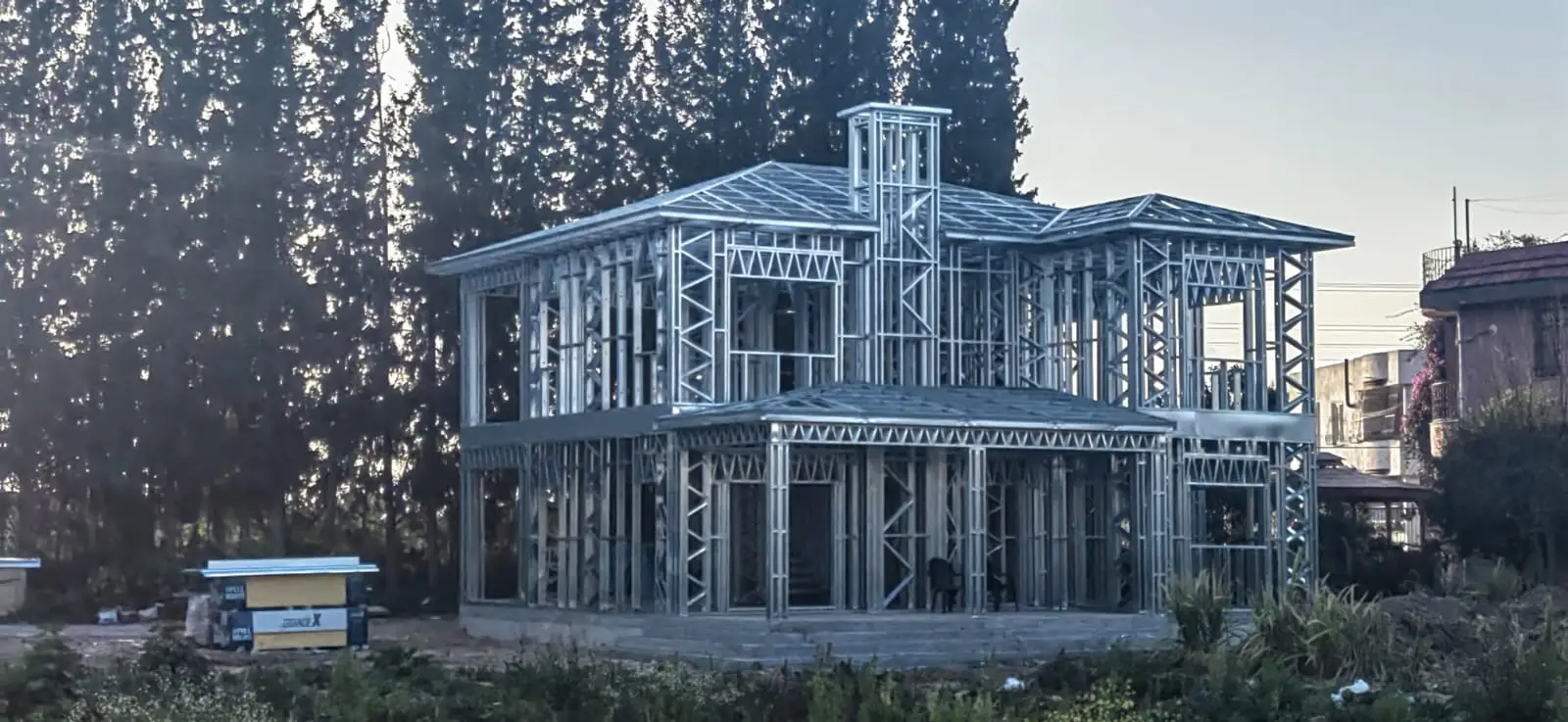 Antalya 160 m2 Çift Katlı Çelik Ev